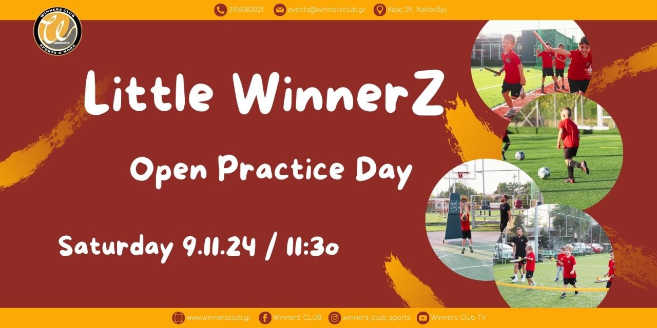 Little WinnerZ – Open Practice Day